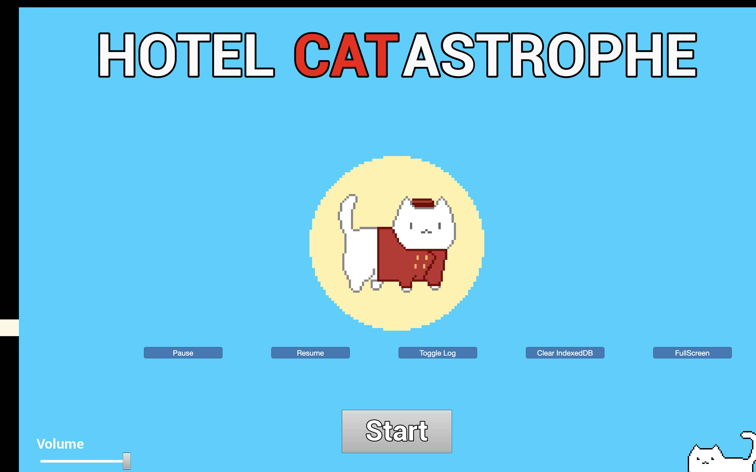 Hotel Catastrophe title screen